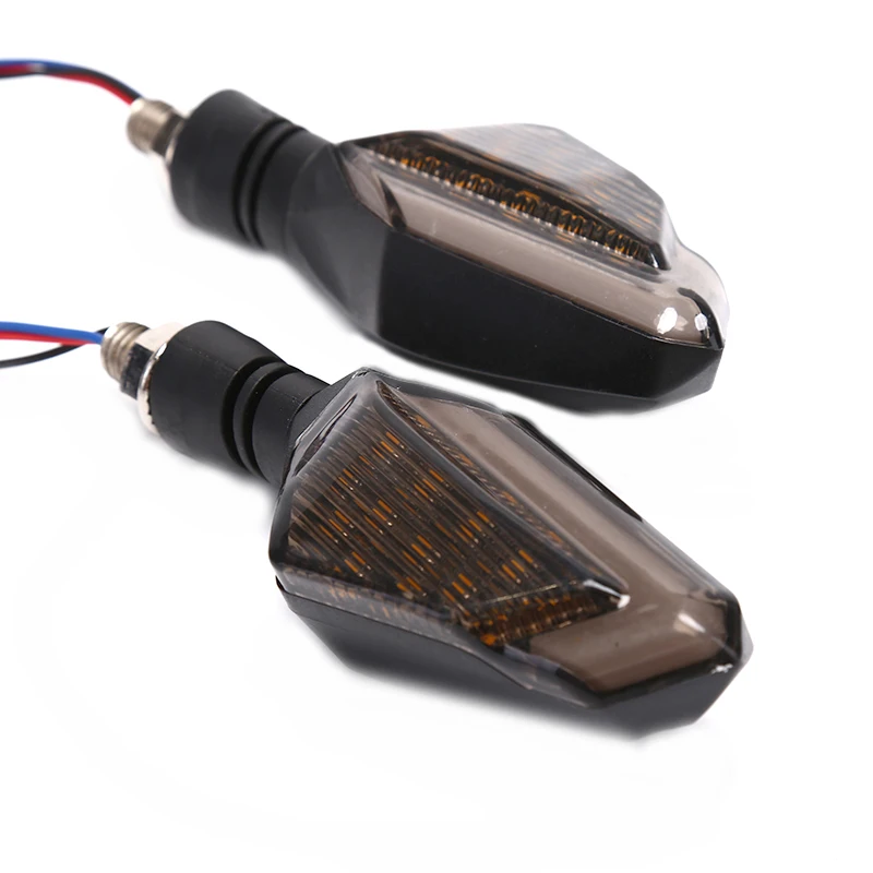 

2PCs Universal Blinkers Warning Lamp Motorcycle LED Turn Signal Lights Daytime