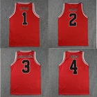 Аниме Slam Dunk Shohoku баскетбольная команда Джерси Sakuragi Hanamichi Kaede Rukawa Джерси Топы рубашка Спортивная одежда школьная форма