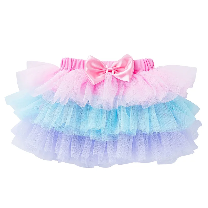 Многоцветный 3-24 месяцев младенческой Детское платье для маленьких девочек-6-и