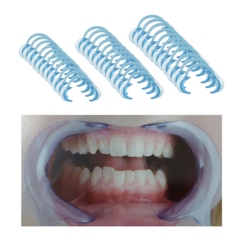 

10x Plastic Cheek Retractor Oral Care Mouth Opener for Game