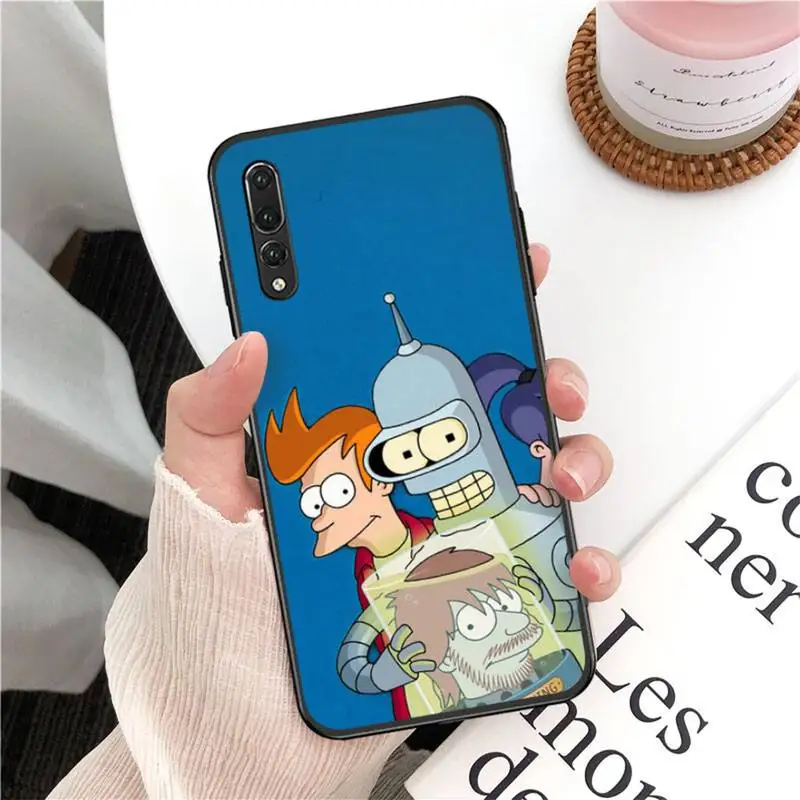 

FHNBLJ Cute Futuramas for kid Phone Case for huawei P 8 9 10 20 30 40 pro lite P9 lite 2019
