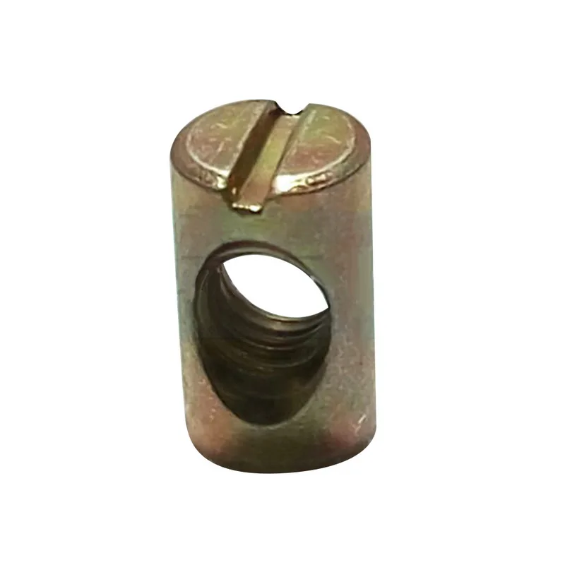 10 шт./компл. M6/мебель гайка с поперечным отверстием из углеродистой стали Болт для