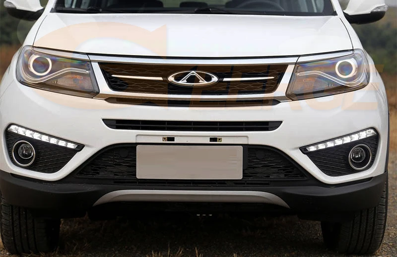 Для Chery Tiggo 5 Cowin X5 DR6 2016 2017 отличный ультра яркий CCFL ангельские глазки набор колец