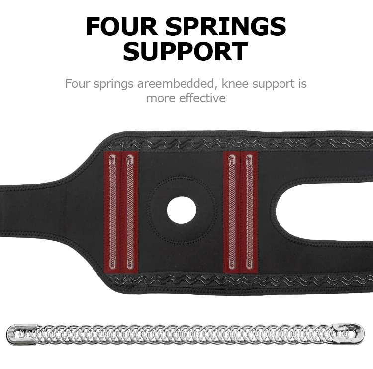 

2PCS Elastic Nylon Knee Brace Knee Support Sport Kneepads Knee Pads Adult Knee Protector Knee Compression Sleeve