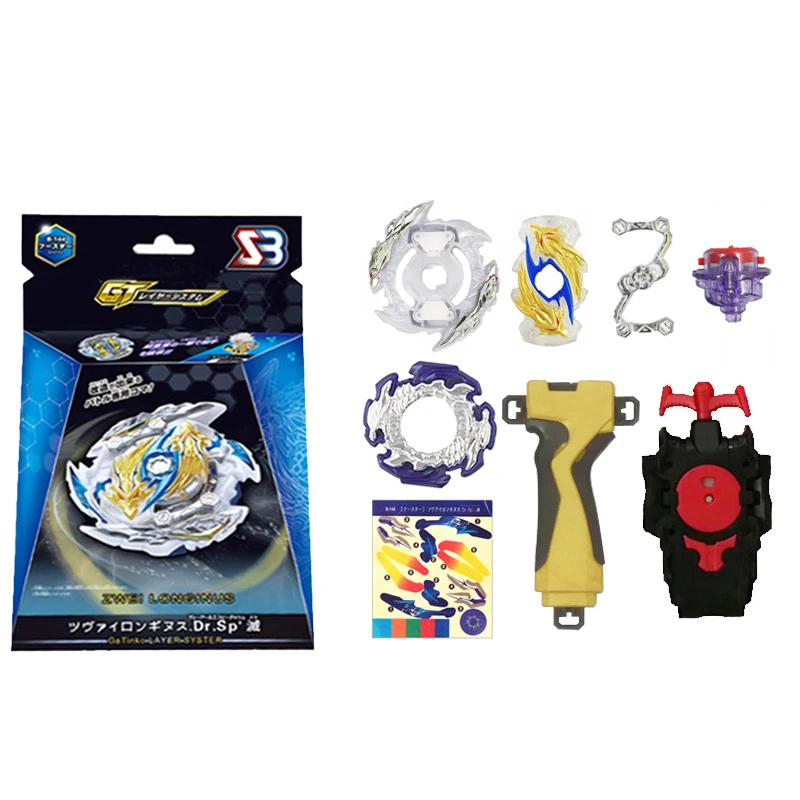 

SB Beyblades Burst GT Series Metal Fusion Spinning with Two-way Launcher Gyroscope Toys for Children