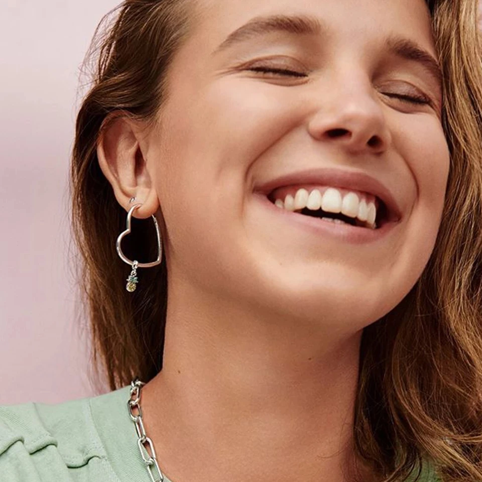 

2021 Hot 925 Sterling Silver My Love Starfish Flamingo Pendant Charm Fit Original Pandora Me Bracelet DIY Bead Jewelry For Women