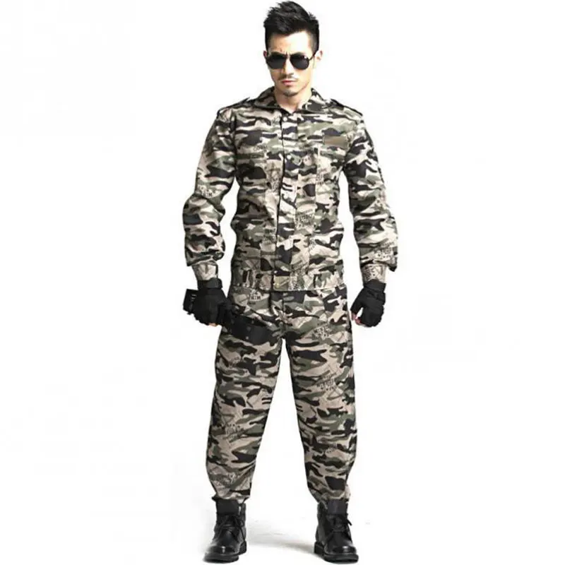 Paintball Tactical Camouflage Military Uniform Combat Suit Clothing For Hunter And Fishing Shirt Pants | Тематическая одежда и