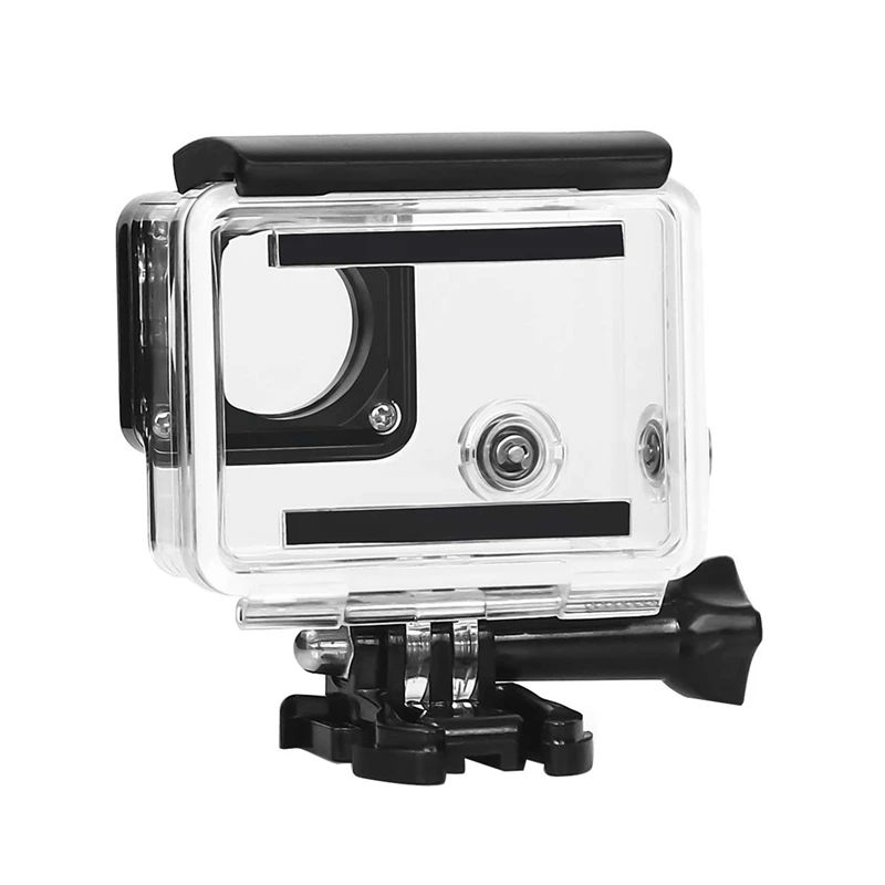 Водонепроницаемый чехол для Gopro Hero 4 3 + защитный 131Ft/40M Прозрачный подводной