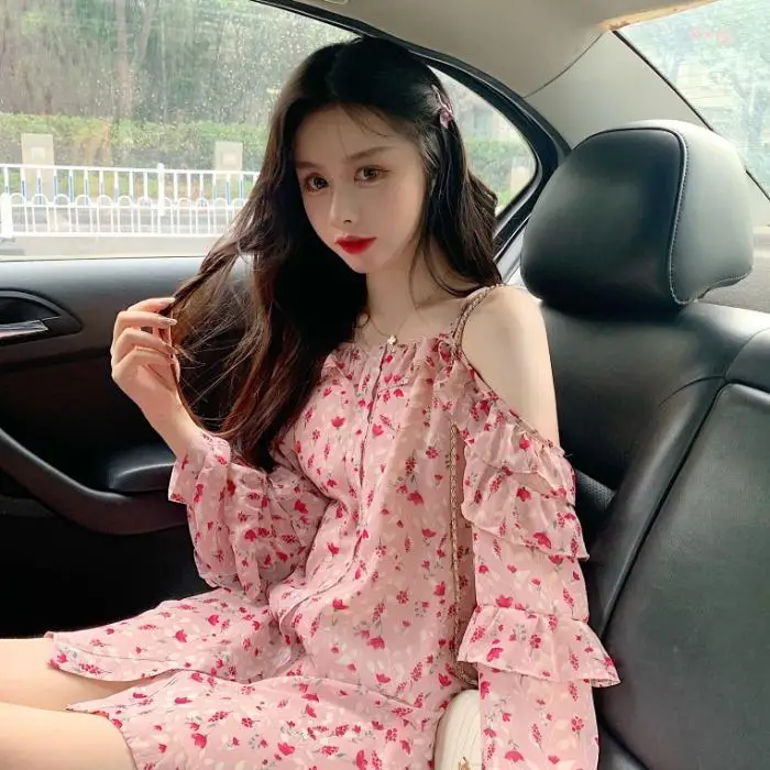 

Весна-лето-осень 2020 Новое Женское модное повседневное Сексуальное женское платье женские вечерние платья Fq63