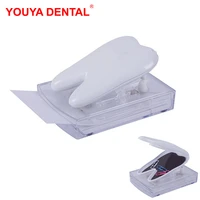 creative note paper storage box tooth shape memo pad bookmark paper clips case dental office stationery supplies dentistry gifts