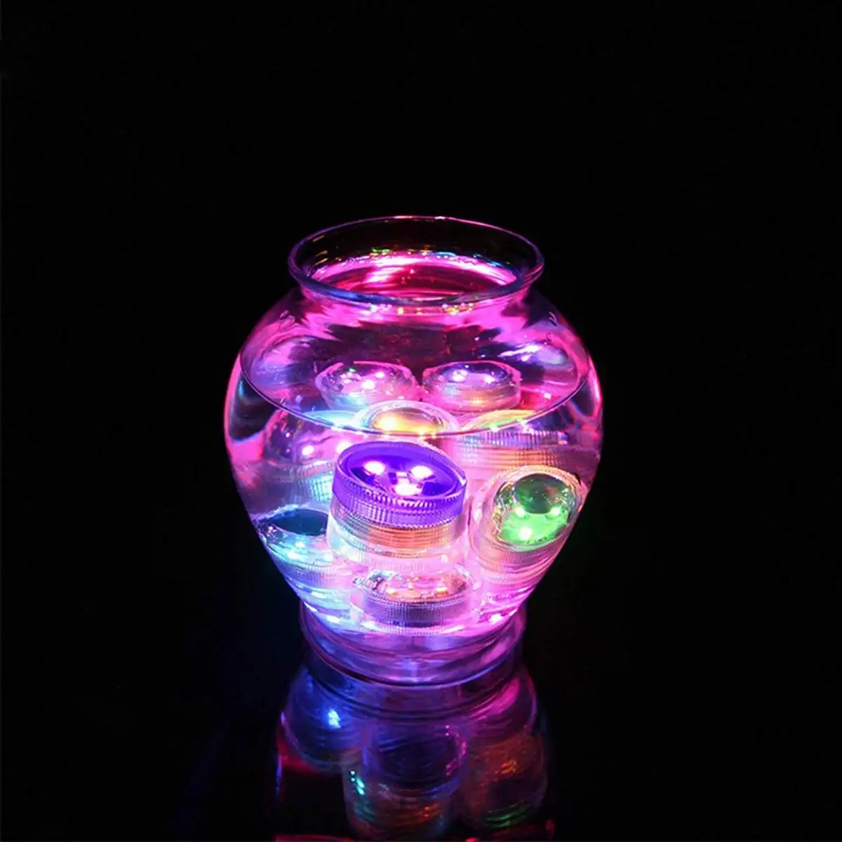 

RGB Submersible Light Underwater LED Night Light Swimming Pool Light for Outdoor Vase Fish Tank Pond Disco Wedding Party 13 Colo