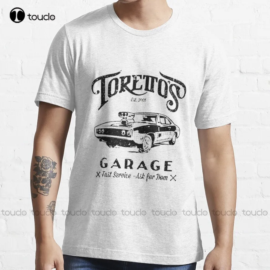 

Torettos Garge Dom Fast To Furious Paul Walker T-Shirt Mens T Shirts Casual Custom Aldult Teen Unisex Digital Printing Tee Shirt