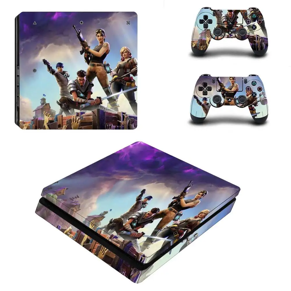 P4SQB0380 Новая игра PS4 тонкая наклейка s Play station 4 кожа Наклейка Обложка для playstation 4 PS4 Slim Consol& контроллер Скины Виниловые - Цвет: P4SQB0380