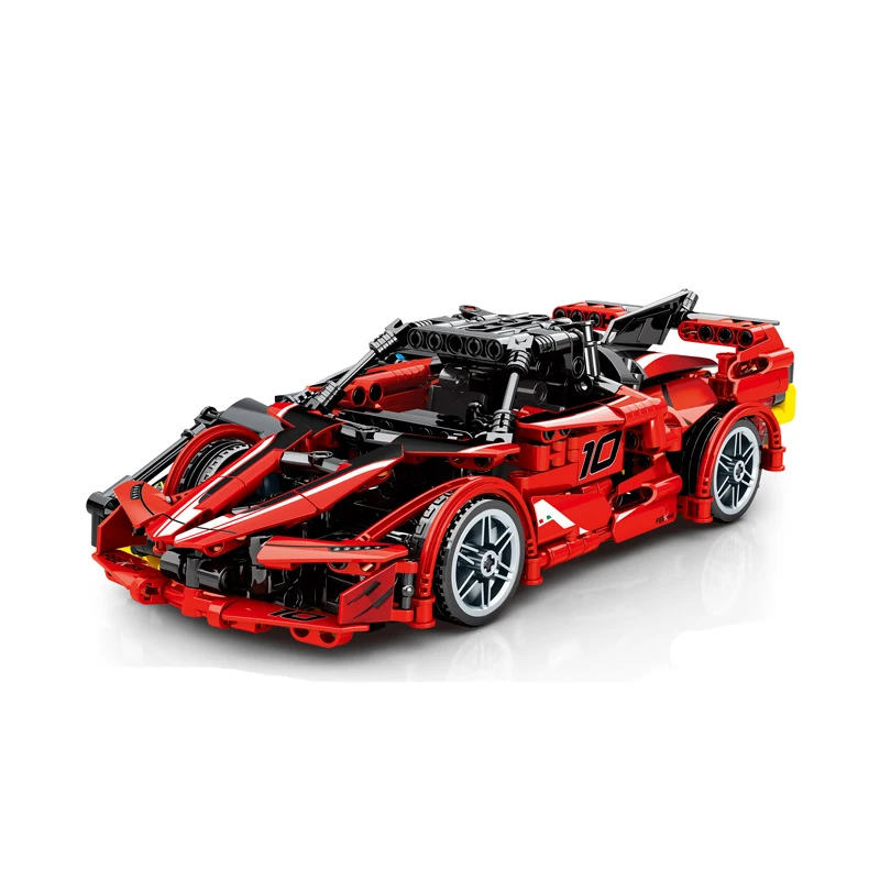 

535Pcs Science Technology Series Educational Building Blocks Toys For Kids Boys DIY Birthday Present Pull Back Racing Car Model