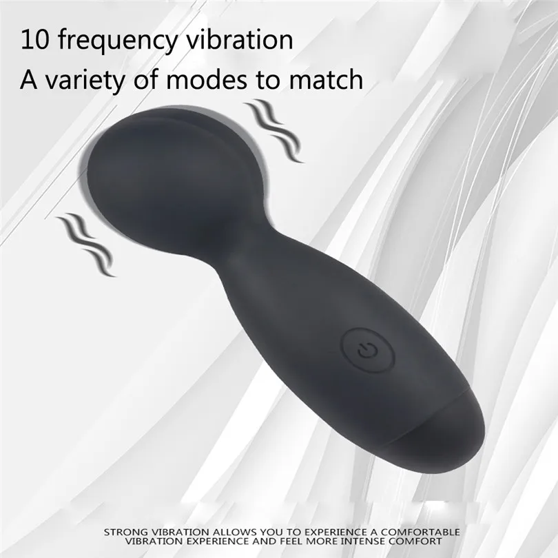 10 частот Мини Пуля Вибратор палочка волшебная вибрирующий фаллоимитатор точки G