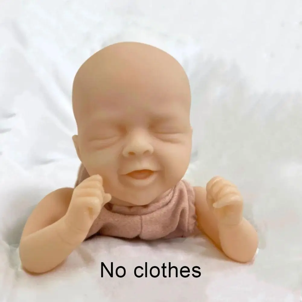 

Reborn Kit Salia 12.5 Inches Clothes Vinyl Kit Kit Reborn Girl Unpainted Diy Parts Blank Toy R4n9