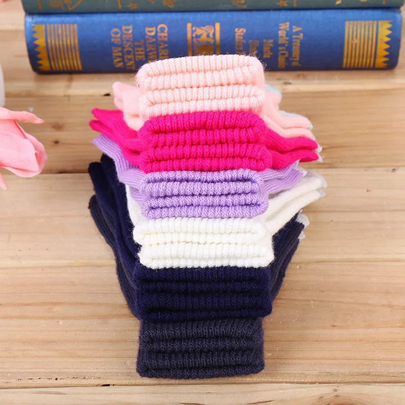 

Solid Color Magic Gloves Girls Boys Unisex Mobile Phone Smartphone Texting Touchscreen Gloves Knit Hot Winter Warm Mittens