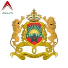 Модная Автомобильная наклейка Aliauto, марокканский герб, автомобильный Стайлинг, Виниловая наклейка с царапинами для Mitsubishi Ford Focus,12 см * 12 см