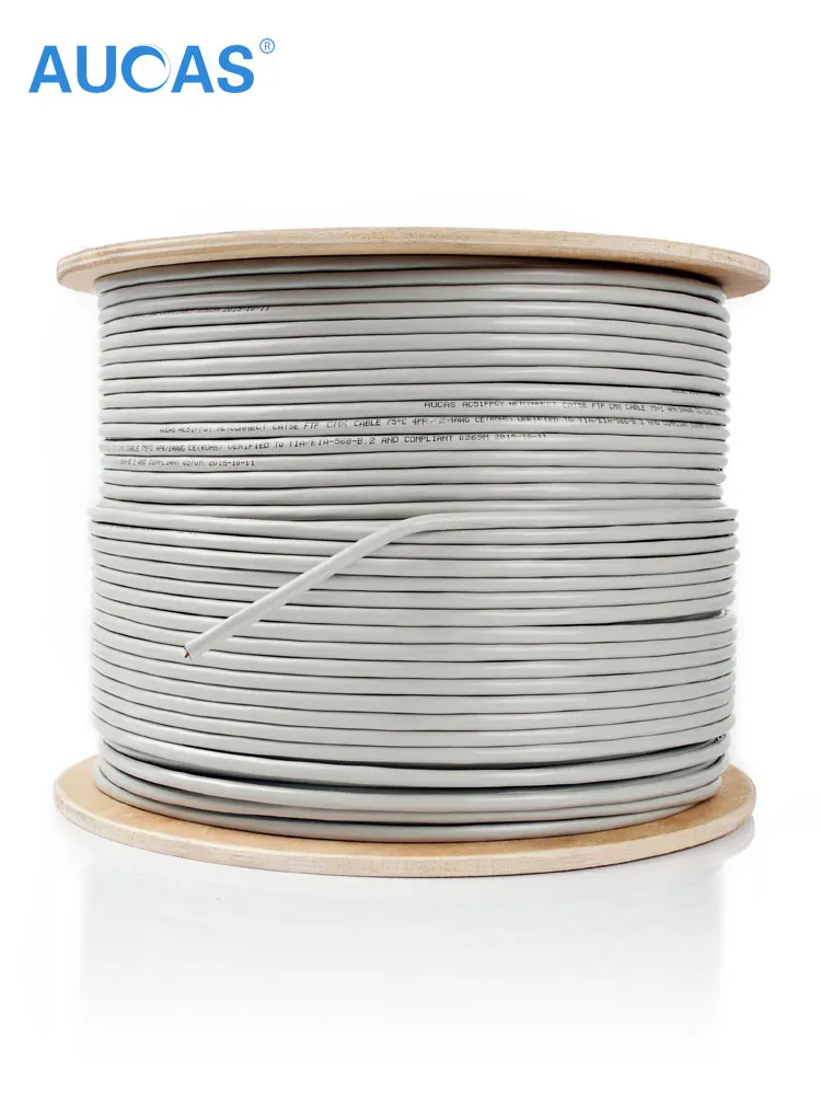 Сетевой Ethernet Кабель AUCAS CAT6 сетевой кабель FTP ethernet экранированный lan cat6 10 м 20 30 м|cat6