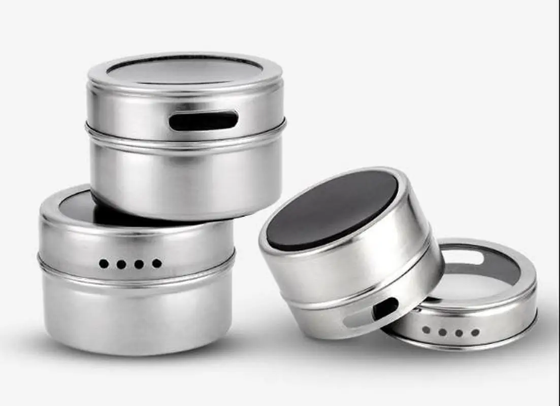 1 шт. магнитная бутылочка из нержавеющей стали для специй набор кастрюль