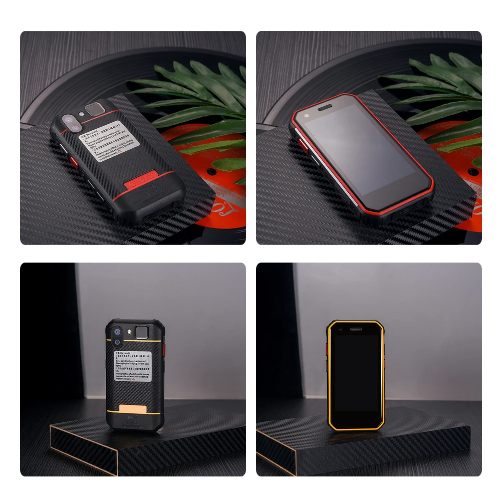 SERVO S10 Pro IP68 Waterproof mini Smartphone MTK6737 3GB 64GB NFC Walkie talkie Rugged Phone 13MP Fingerprint Face Recognition