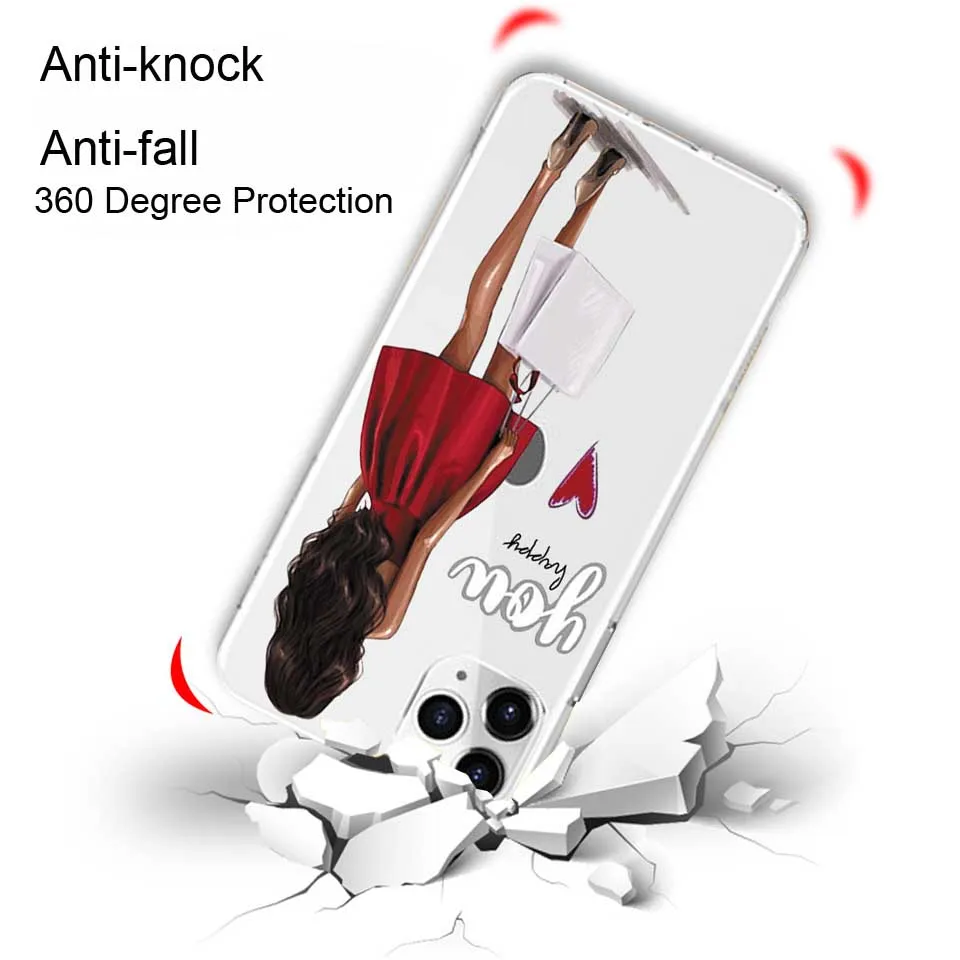 

Newest Style For iPhone 12 11 Pro Max 6 6s 7 8 Plus SE 2020 Phone Case Lovers Fly Map Soft TPU For iPhone X XR XS Clear