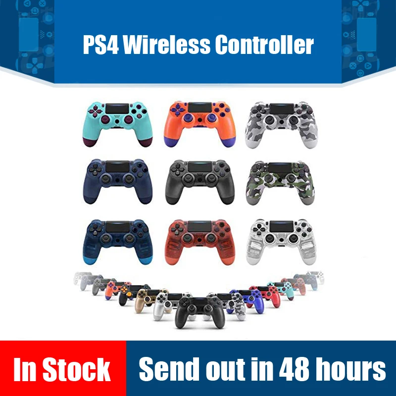 Для Sony PS4 контроллер Bluetooth Вибрационный геймпад для Playstation 4 беспроводной джойстик