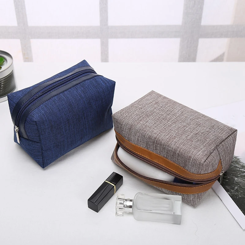 Женская и мужская многофункциональная сумочка-косметичка на молнии маленькая