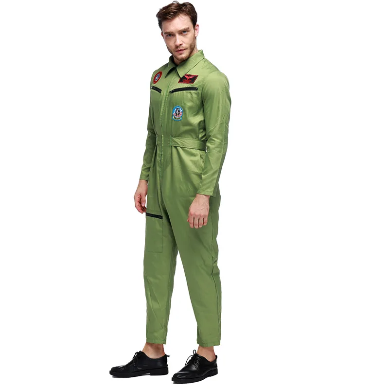 2020 Карнавальный Костюм Пилота для вечевечерние НКИ на Хэллоуин мужские костюмы