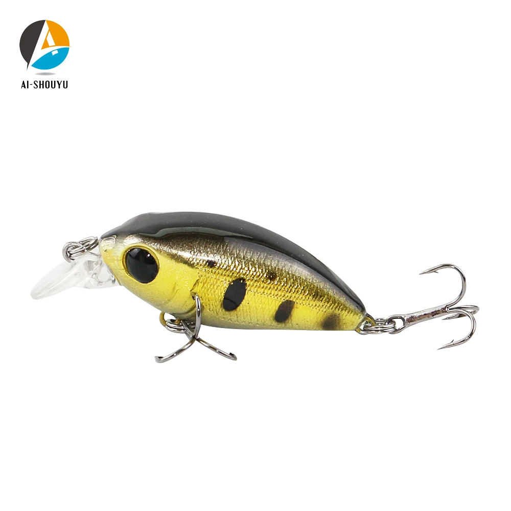 Рыболовная приманка-воблер для форели 1 шт. 40 мм с кривошипом и плавающим