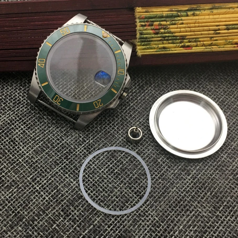 

Watch Case For Seiko NH35A NH36A Movement Modified Watch Case 316 Stainless Steel Tuna Watch Accessories Ceramic Bezel Case