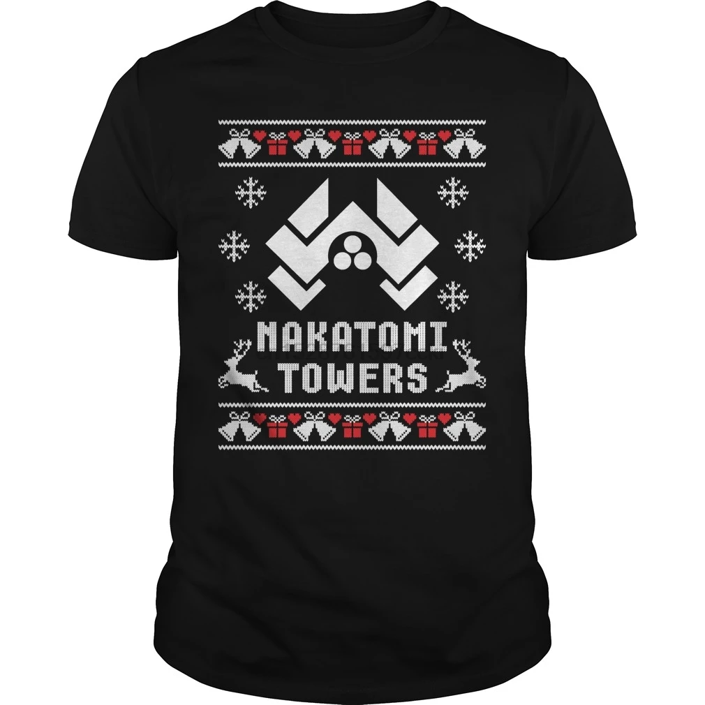 Мужская футболка Рождественский свитер с крутым принтом футболки топы|Мужские