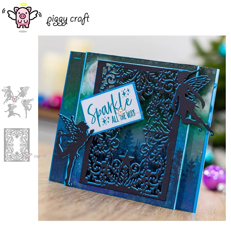 Поросенок ремесленный Металл резки штампы высечки формы Бабочка Фея Снежинка