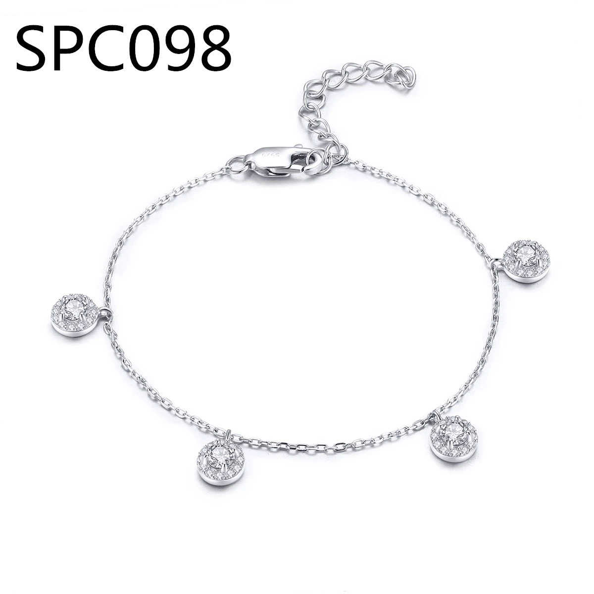 

SPC5 Alloy Charm Women Bracelet with Murano Glass Beads Fashion DIY European Style Jewelry AL