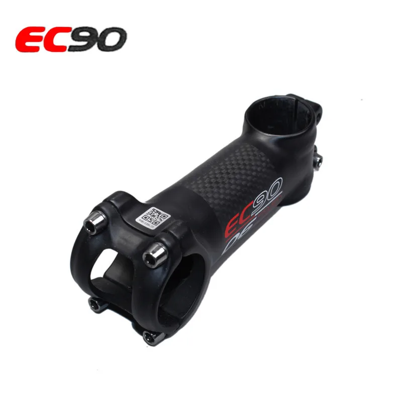 

EC90 aluminum carbon fiber riser rod Stem carbon fiber mountain road Bicycle Stem 3k carbon handle 28.6-31.8MM 6degree 17 degree