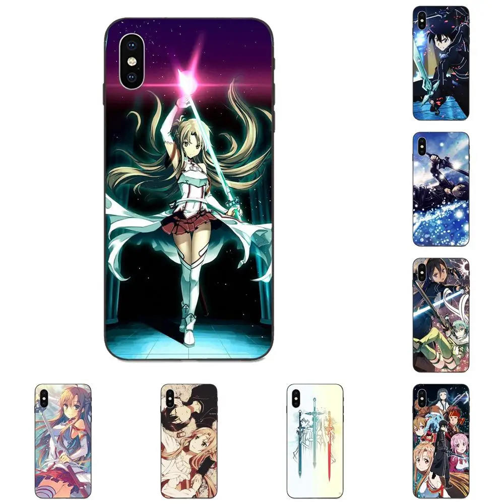 Sword Art Online Asuna X Kirito Sao для Galaxy A10S A20S A2 Core A30S A40S A50S A70S A90 5G M10 M30S M40 Note 10 Plus | Мобильные