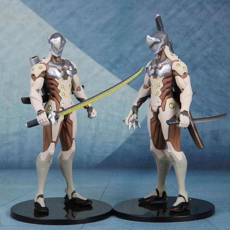 Аниме игра OW Ninja Shimada Genji шарниры подвижные ПВХ Фигурки Модель игрушки кукла