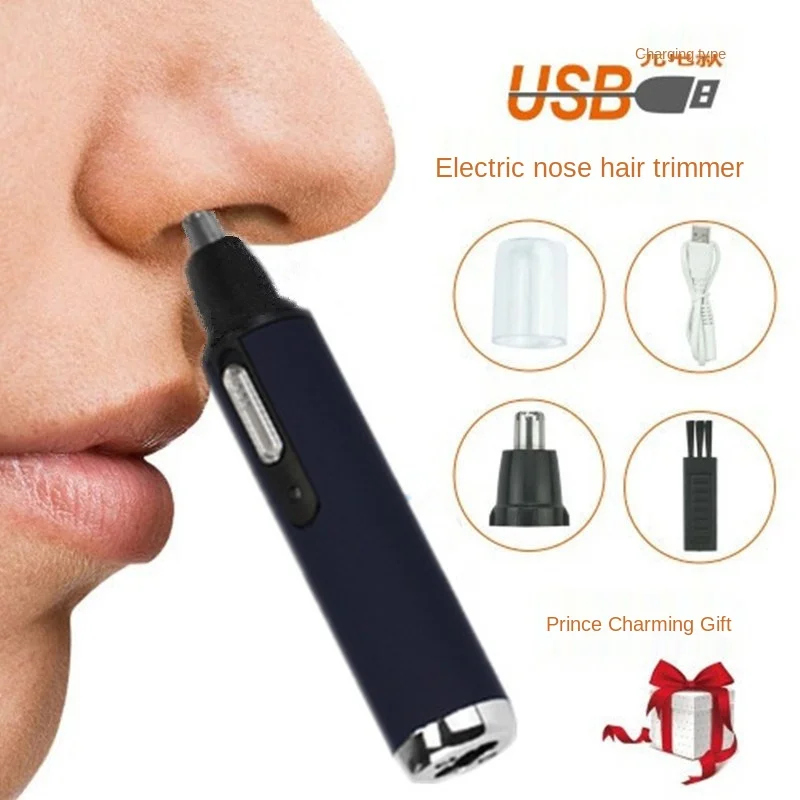 

2021 New Multifunctional Electric Nose Hair Trimmer USB Nose Hair Shaver Free Shipping