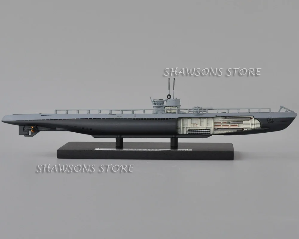 Литая металлическая U лодка военная модель игрушки 1:350 немецкая подводная U26 1940