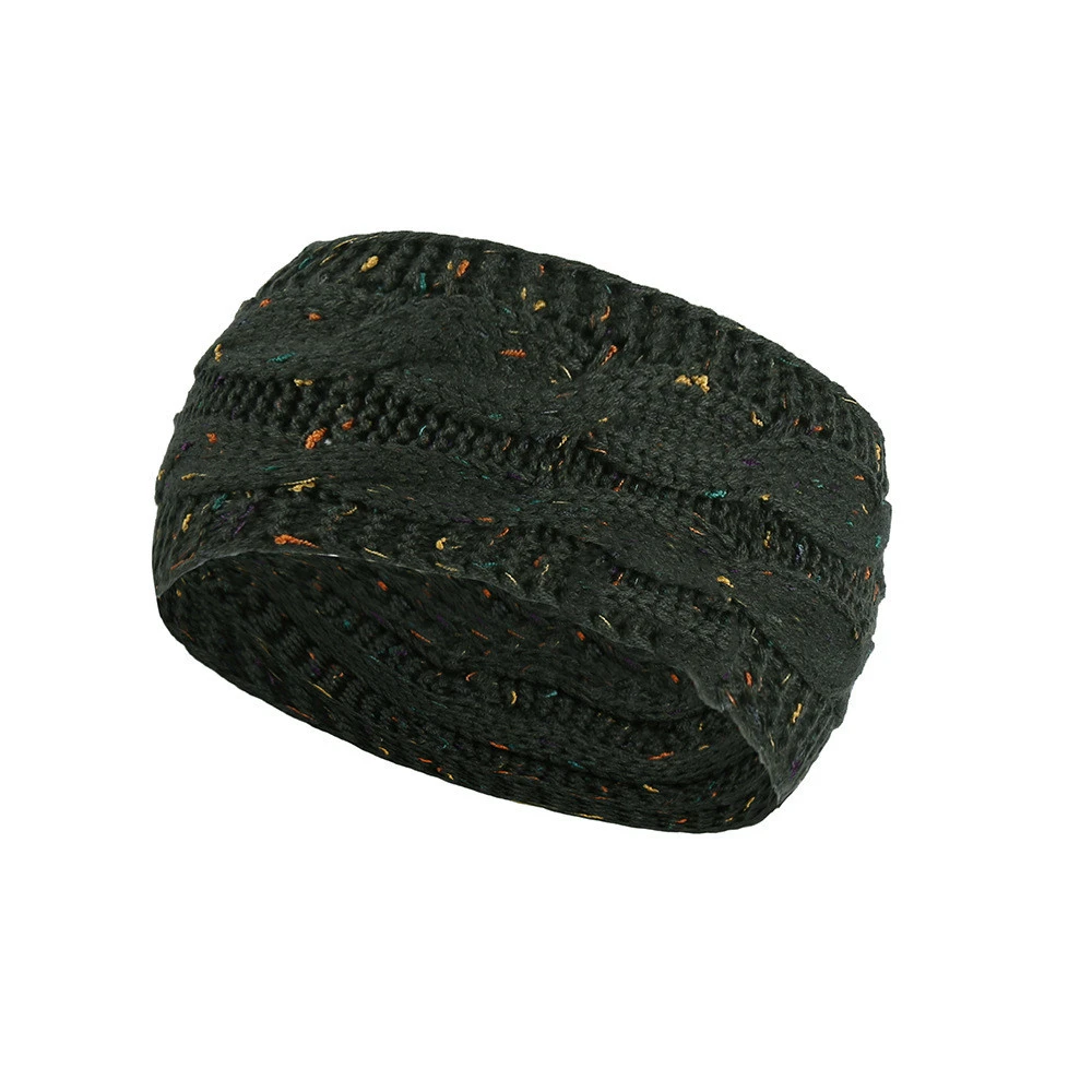 1 шт. Вязаная Шерстяная спортивная повязка на голову 22 см| |