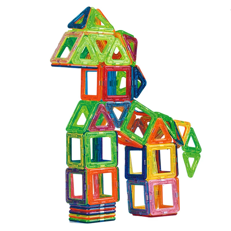 Новинка 400 шт. магнитных блоков магнитная дизайнерская модель строительные блоки