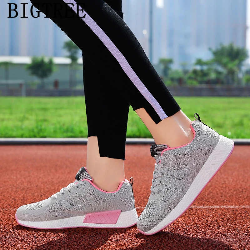 Кроссовки женские сетчатые с вулканизированной подошвой дышащие Повседневная