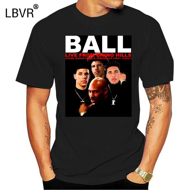 Lonzo мяч лианжело ламело Мяч Стиральная смертельный ряд футболка | Женская одежда