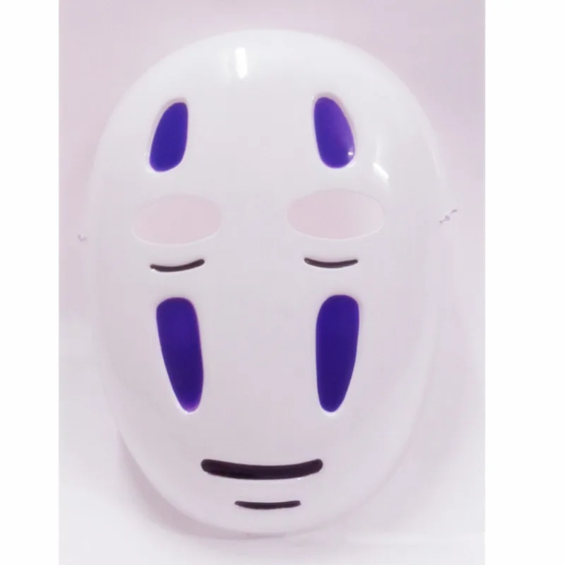 Костюм для косплея из 3 предметов аниме Хэллоуин мультфильм без лица одежда +