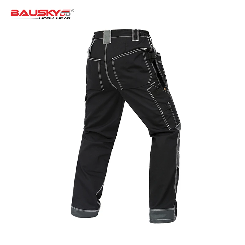 Autumn/Winter Bauskydd B128 Men's Working Pants With Multi-tool Pockets Work trousers Free Shipping | Безопасность и защита