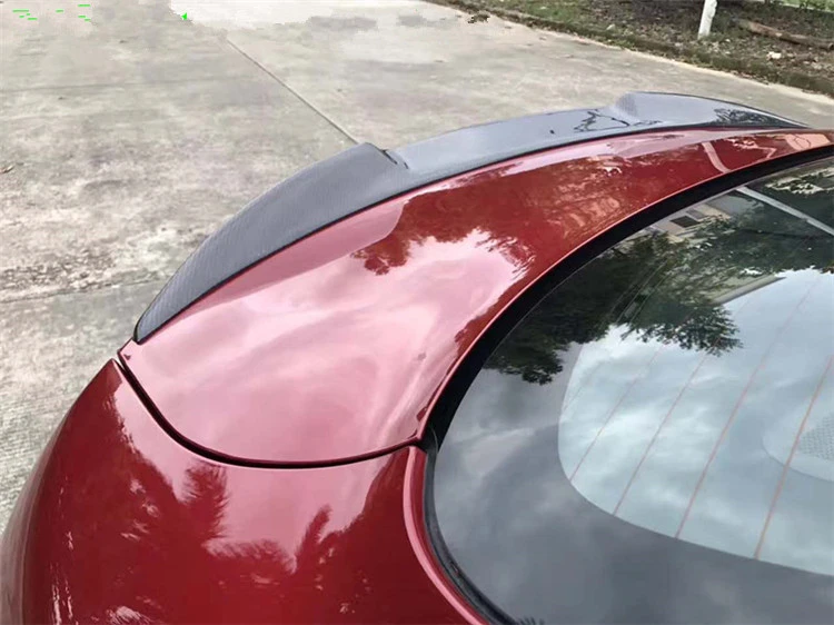 Спойлер для Alfa Romeo 2017-2018 спойлер высокого качества из углеродного волокна заднего