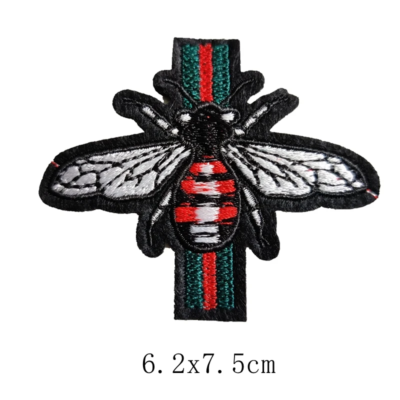 

SMALL embroidery patch bee INSECT cartoon patches for bag badges applique patches for clothing