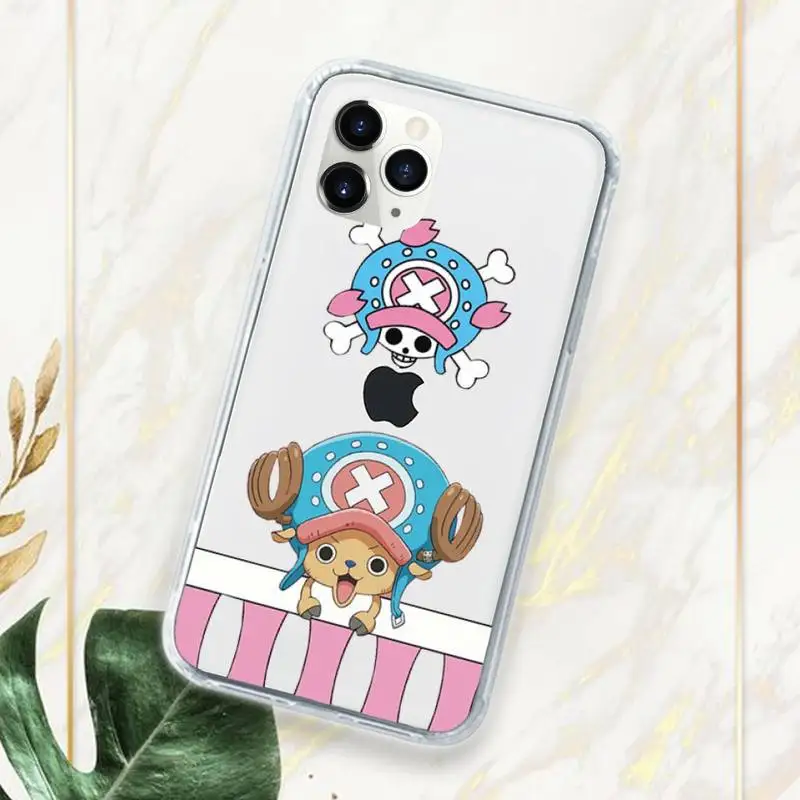 

One Piece Anime Luffy Roronoa Zoro Phone Case Transparent Clear for iPhone 11 12 mini pro XS MAX 7 8 6 6S Plus X 5S SE 2020 XR