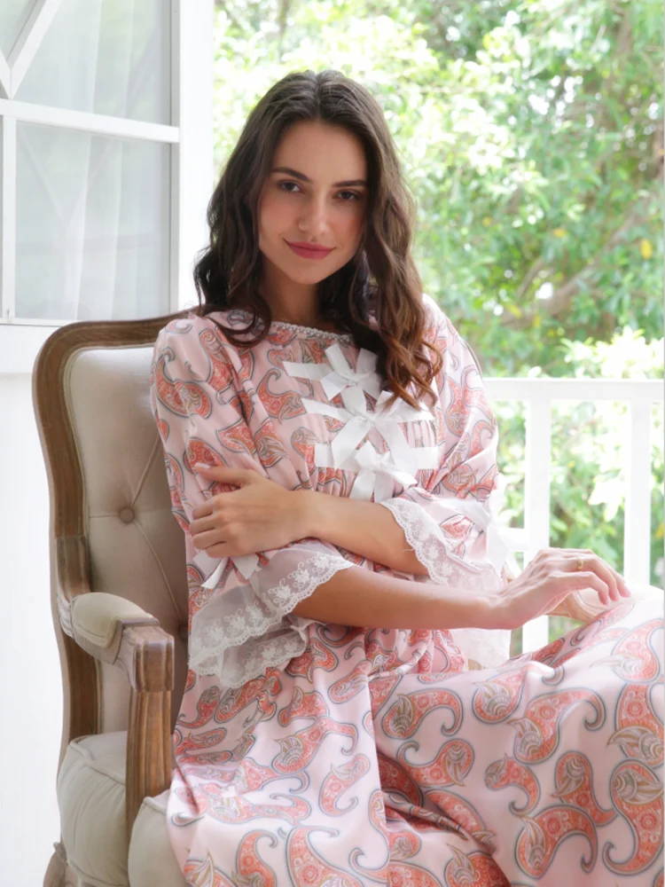 

Nightgown Romantic Nightgown Satin Women Summer Sleepwear