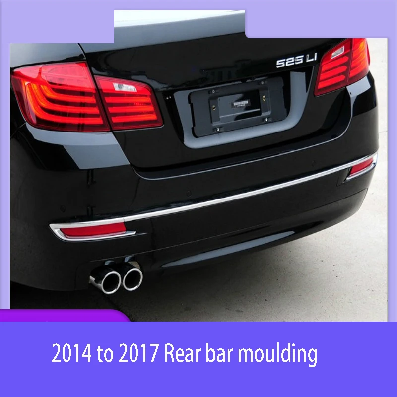 

Для BMW 5 Серия 520 525 528li 2011-2017 крышка хвост ворота отделка украсить Стайлинг верх Задняя Крышка багажника хвост дверная накладка